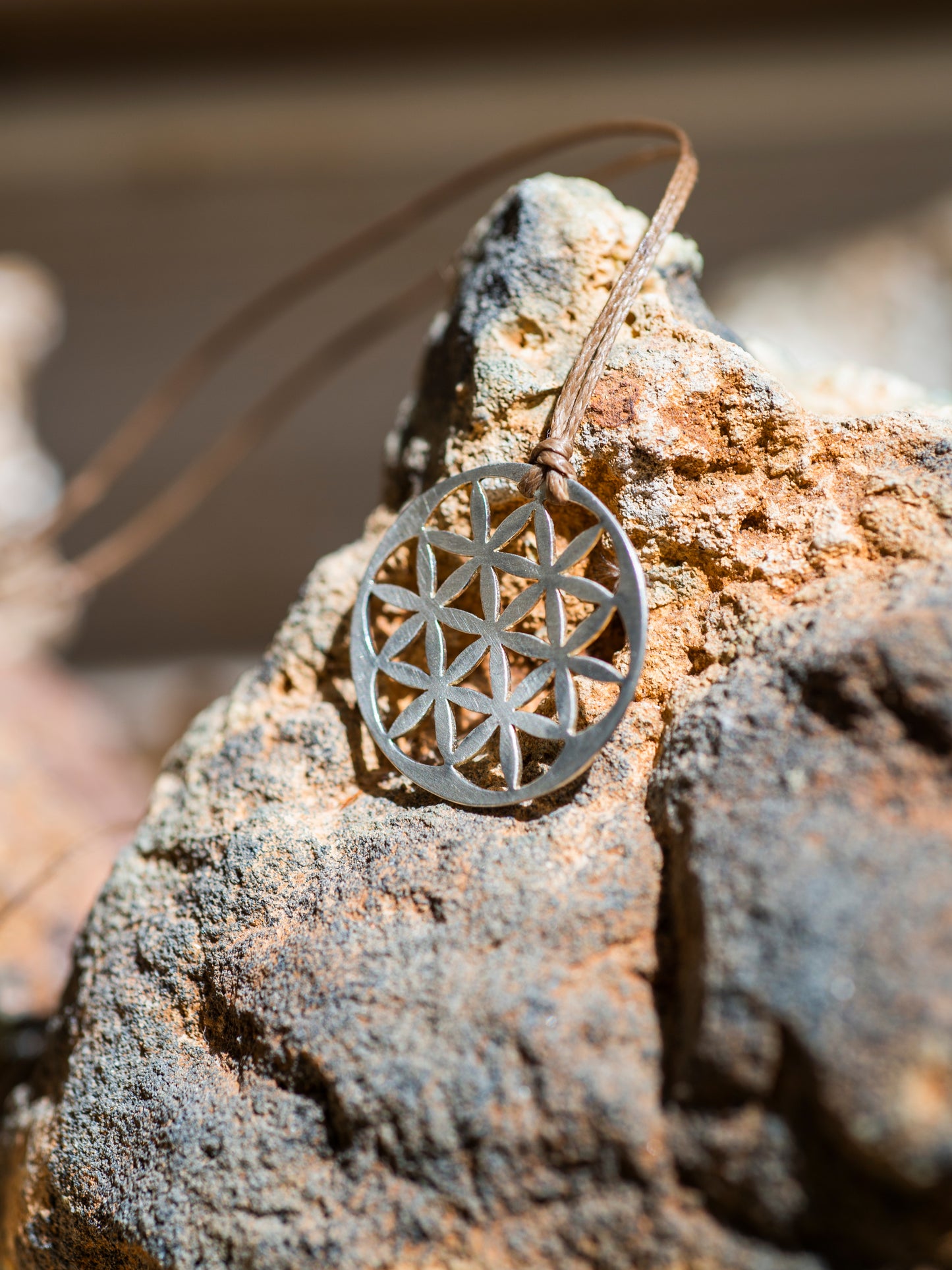 Seed of life silver pendant‏